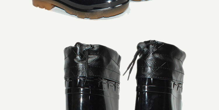 Chaussures - bottes caoutchouc homme pour hiver - semelle tendon - Ref 972675 Image 17