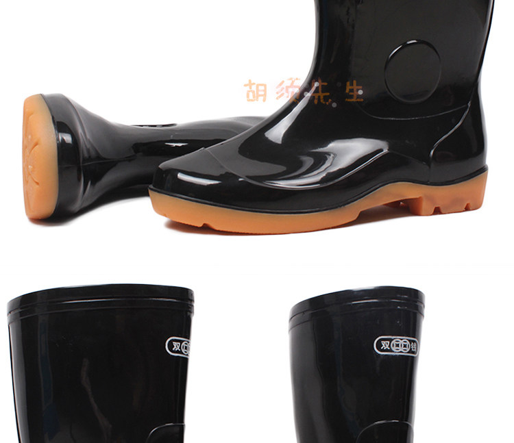 Chaussures - bottes caoutchouc homme pour hiver - semelle tendon - Ref 972677 Image 39