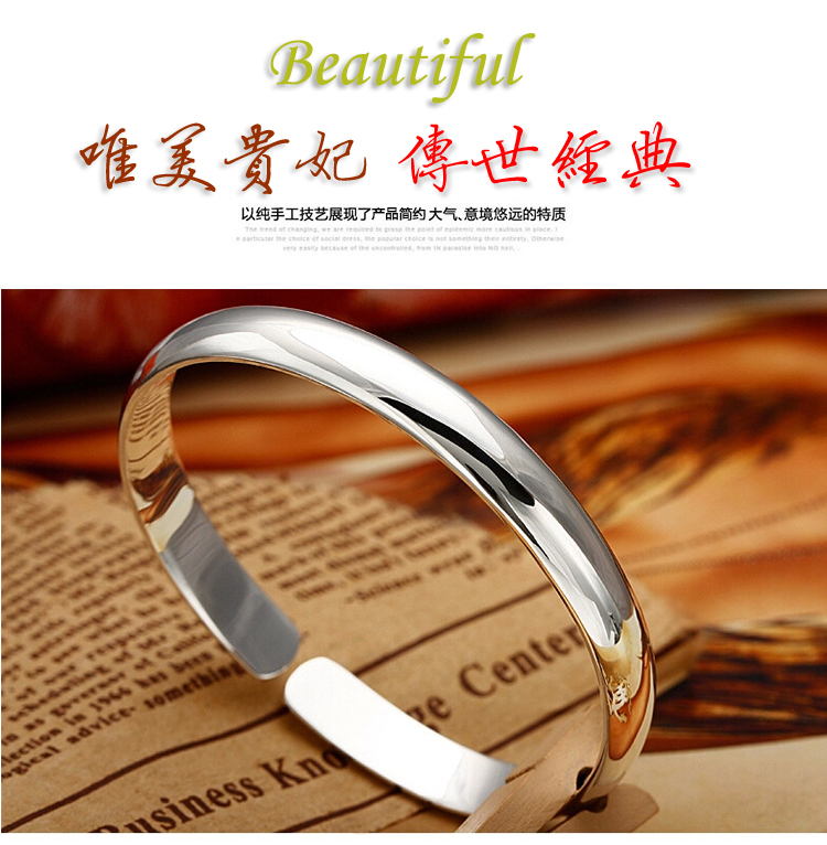 Sterling bạc vòng đeo tay 999 bạc vòng đeo tay nữ mở vòng đeo tay để gửi mẹ bạc bracelet bạc trang sức bracelet bracelet nữ quà tặng