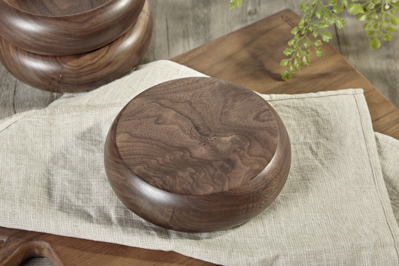Hi walnut gỗ vòng tấm gỗ đồ lặt vặt khay lưu trữ khay lưu trữ trái cây sấy khô tấm bằng gỗ snack tấm đĩa gỗ