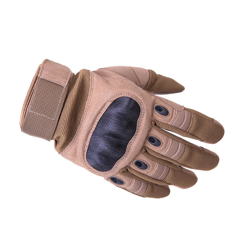 Touch screen outdoor CS protective turtle shell full finger warm gloves Riding mountaineering non-slip fishing gloves field training