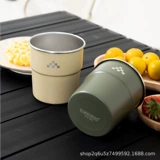 Стопка, портативный бокал из нержавеющей стали для кемпинга, нержавеющая сталь AISI 304