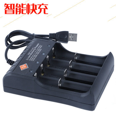 18650 lithium battery charger 3 7V4 2V multi-function universal high-capacity bright flashlight 26650 seat charge