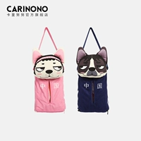 Cartoon Car Bell Box коробка милая коробка для подлокотника бумага накачки мультфильм накачанную бумажную коробку интерьера декоративные принадлежности Daquan