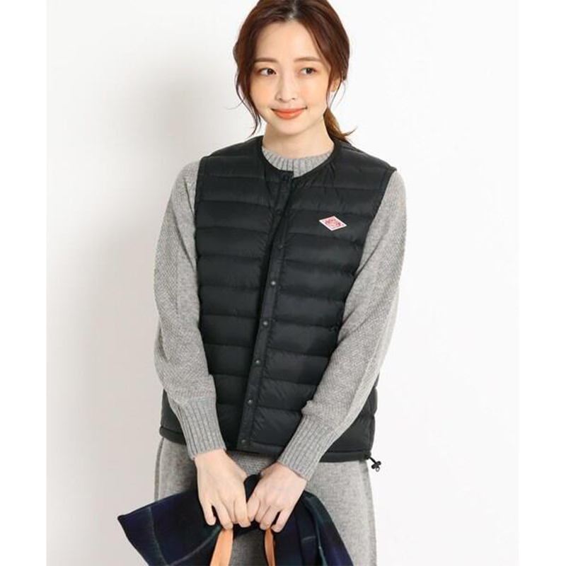 Danton Japanese-Style Simple Logo Inner Vest down Jacket Unisex Winter Windproof and Warm Vest Coat Danton Japanese-Style Simple Logo Inner Vest down Jacket Unisex Winter Windproof and Warm Vest Coat