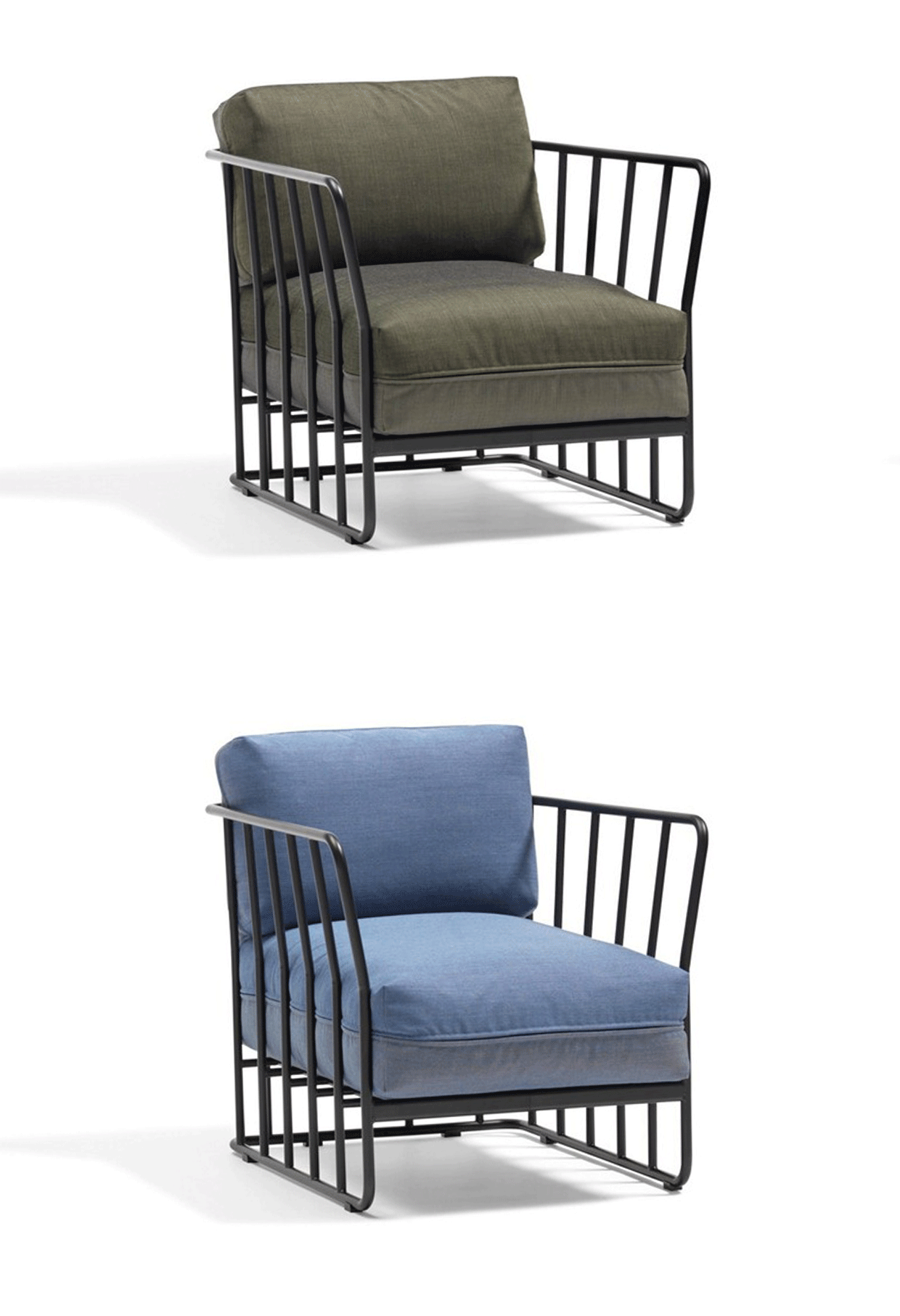 Tối giản Bắc Âu sofa sáng tạo ánh sáng sang trọng khung kim loại sofa Thiết kế nội thất tùy chỉnh ghế xoay giá rẻ