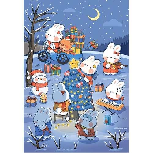 Мультяшный кролик, ручка, «сделай сам», коллекция 2023