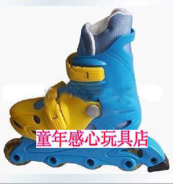 Swan skates (blue and yellow) TE-2002