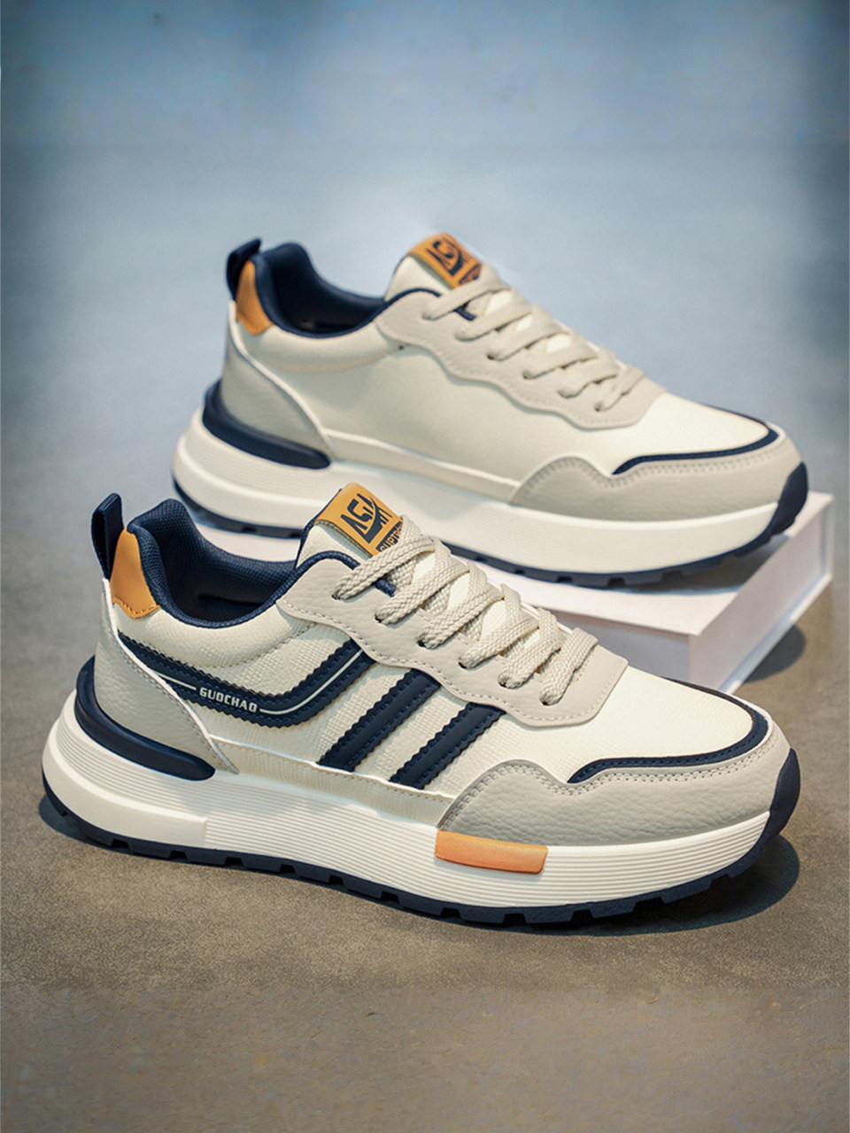 Putian Men's Shoes 2026 New Spring Versatile High-End Thick-Soled Height-Increasing Casual Youth Forrest Gump Sports Trendy Shoes