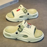 Летние нескользящие дезодорированные тапочки, спортивные пляжные сандалии на платформе, подходит для подростков