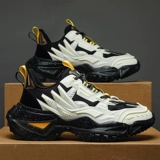 Летняя нескользящая износостойкая обувь, универсальные альпинистские спортивные рабочие туфли на платформе