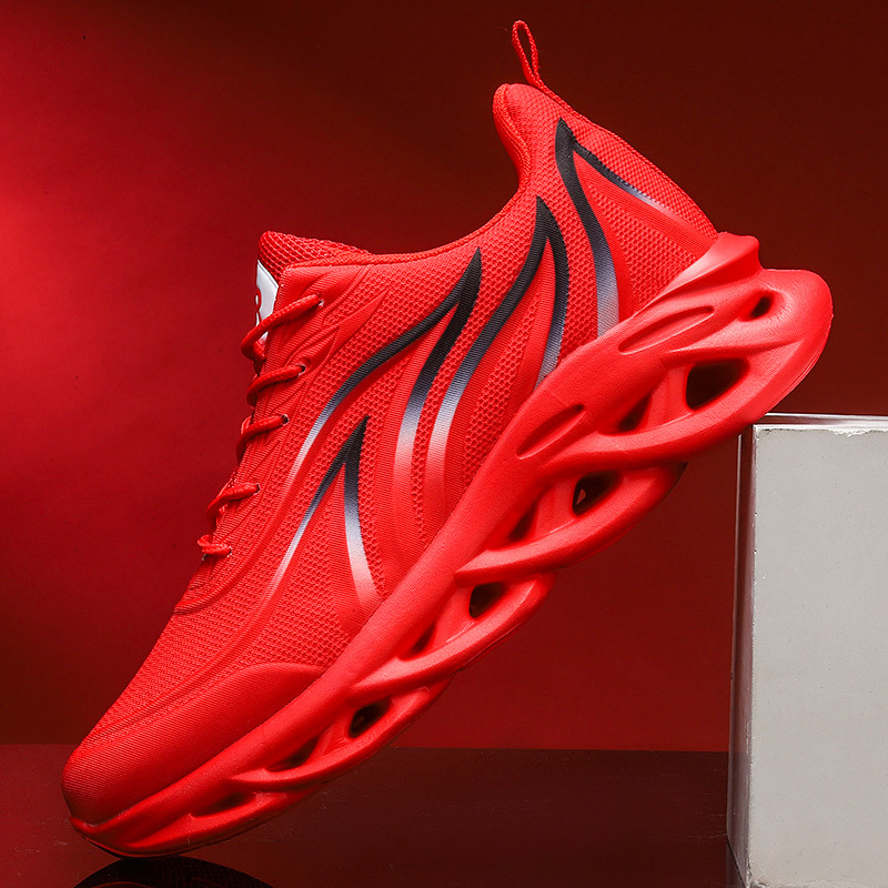 Red Men's Shoes for the Year of Birth, 2026 New Summer Breathable Versatile Running Sneakers, Youth Casual Trendy Shoes Red Men's Shoes for the Year of Birth, 2026 New Summer Breathable Versatile Running Sneakers, Youth Casual Trendy Shoes