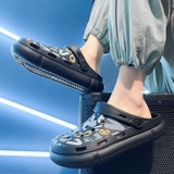 Мужские летние нескользящие тапочки для отдыха, пляжная обувь