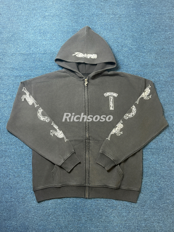 【Washable Without Color Fading】Soapwater Exclusive Zip-Up Hoodie Sweatshirt Jacket for Both Men and Women 【Washable Without Color Fading】Soapwater Exclusive Zip-Up Hoodie Sweatshirt Jacket for Both Men and Women