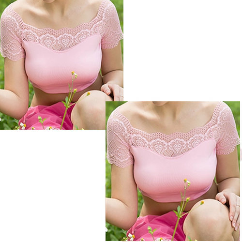 Tay áo ngắn chống ánh sáng thu thập thể thao quấn ngực ống áo sơ mi đồ lót phụ nữ với áo ngực áo lót ren áo ngực nội y cao cấp