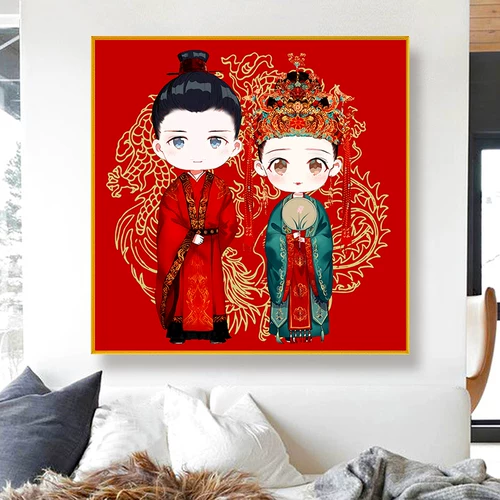 2023 Новая 5D Diamond Painting, полная свадебной серии Diamonds New Wedding Swedding Points Masonry Painting Cross Stitch