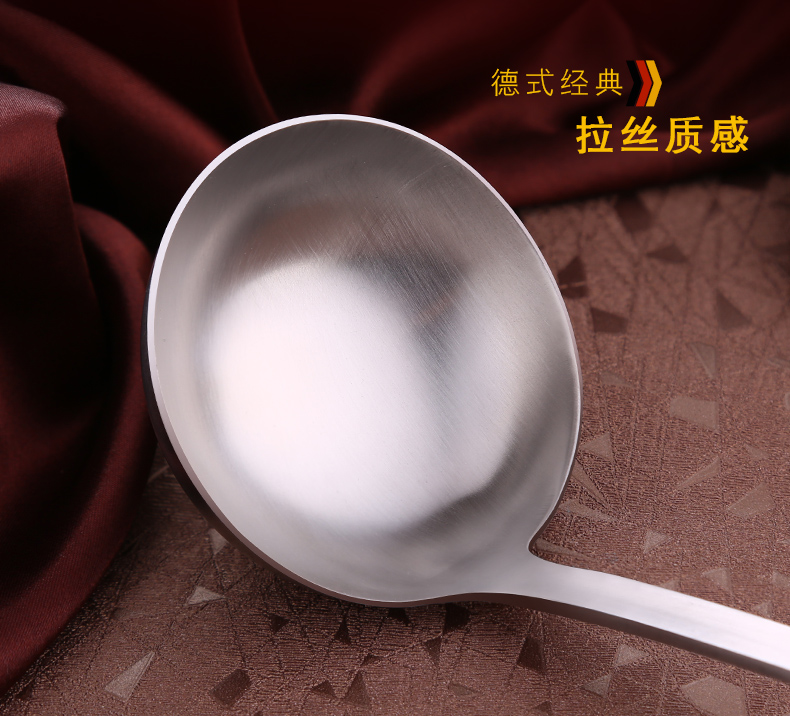 đèn nháy trang trí ngoài trời Nồi lẩu dày 304 muỗng inox súp colander tay cầm dài đặt bếp dụng cụ nhà bếp đồ dùng trong cửa hàng - Thiết bị sân khấu đèn led chiếu sáng ngoài trời