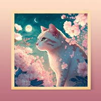 Мяу под вишневой цветом 7