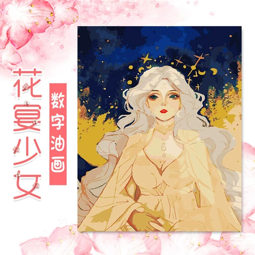 Цифровая масляная краска для рисования, раскраска для взрослых для спальни, «сделай сам»