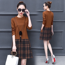 Mid-long base shirt fashion long sleeves on clothes T-shirt ladies foreign style inside 2021 new models early spring autumn