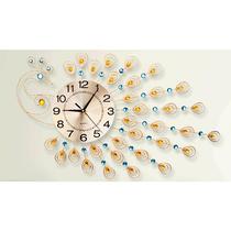 2022 New diamond painting clock Living room Cross embroidered hanging bell restaurant dining room clock drilling with frame brick stone 2021
