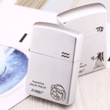 Резная зажигалка на керосине, мужские матовые ветрозащитные знаки зодиака, делается под заказ, подарок на день рождения