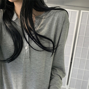 . 100 mỏng dài tay điều hòa không khí áo khoác Hàn Quốc phiên bản đáy áo thun phụ nữ của mùa xuân lỏng màu giản dị hòa không khí áo hàng đầu