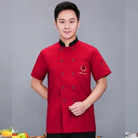 Карманная кухня красный короткий рукав