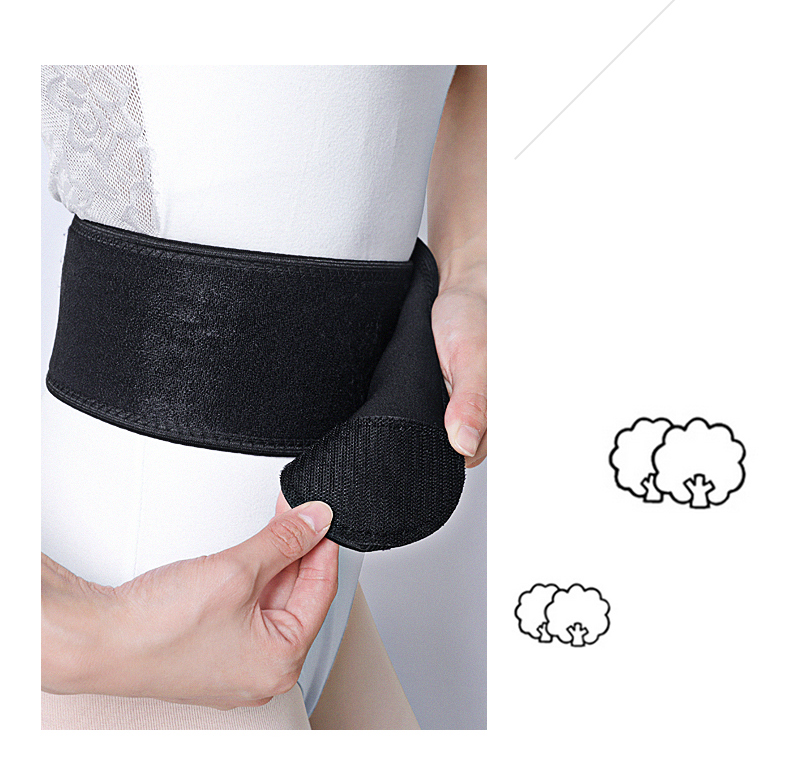 Khiêu vũ Thắt lưng Phụ nữ Thực hành Thắt lưng Khiêu vũ Đặc biệt Thắt lưng Ba lê Trẻ em Thắt lưng Ấm Vũ điệu Thiết bị Bảo vệ - Dụng cụ thể thao băng đầu gối bóng chuyền