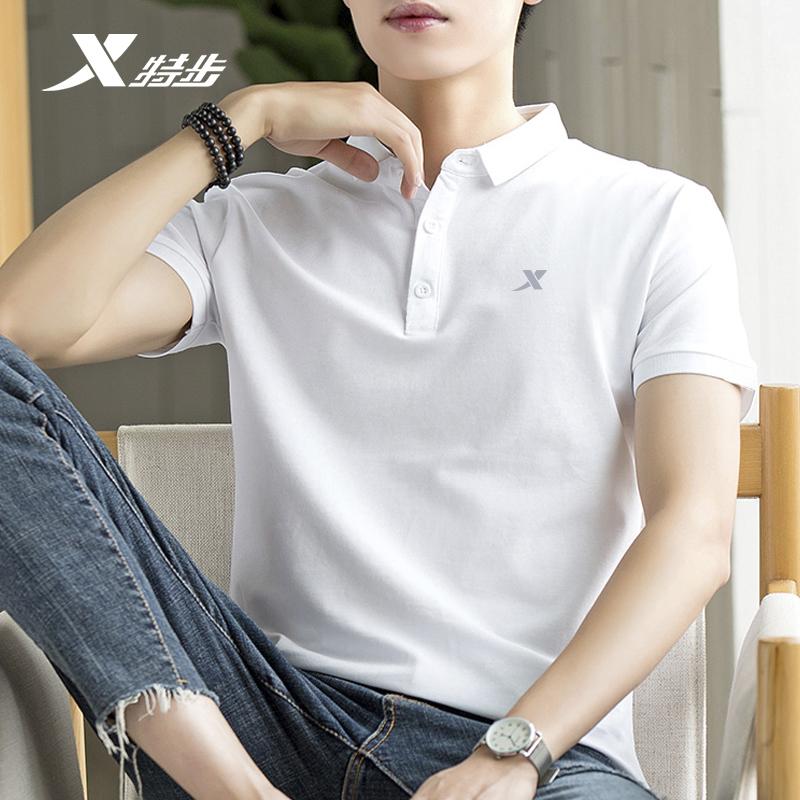 Special Step Short Sleeve T-shirt Men Sports Polo Shirt Slow Summer Small Breakthrough T-shirt Casual Men's Clothing