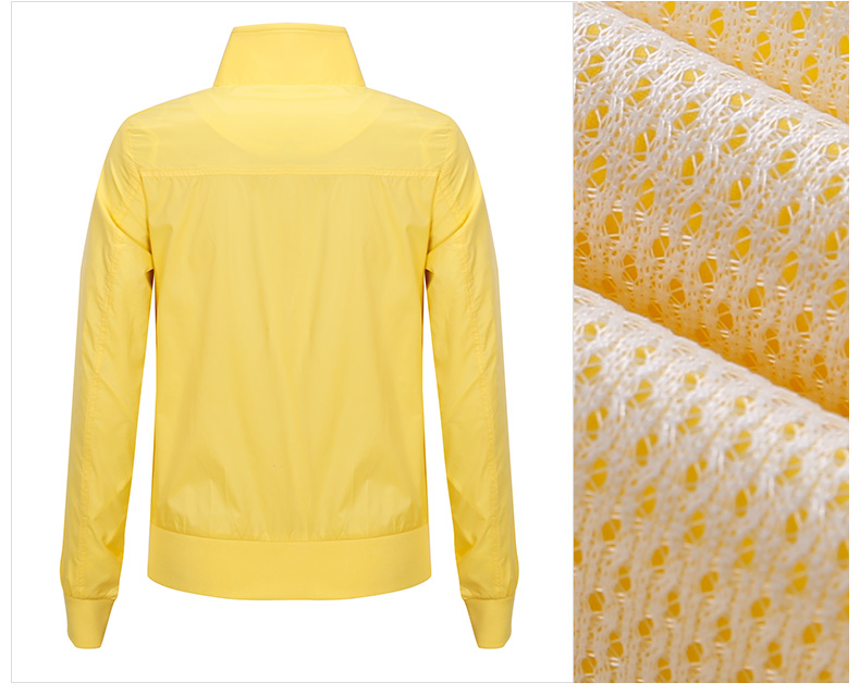 Đặc biệt áo khoác nữ 2019 xuân mới khóa kéo kéo phần mỏng áo khoác đôi áo thể thao giản dị - Áo khoác thể thao / áo khoác áo khoác nam the thao