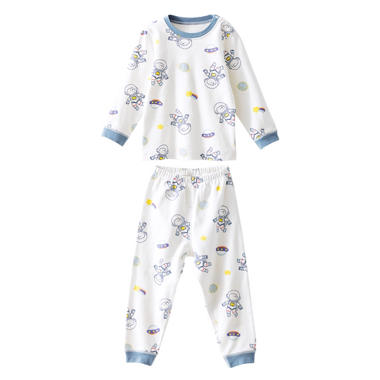 BETUS Conjunto de ropa de otoño e invierno para niños y niñas, de algodón, para otoño e invierno