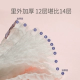 贝肽斯 Детское хлопковое банное полотенце для новорожденных, хорошо впитывает воду, увеличенная толщина, осеннее