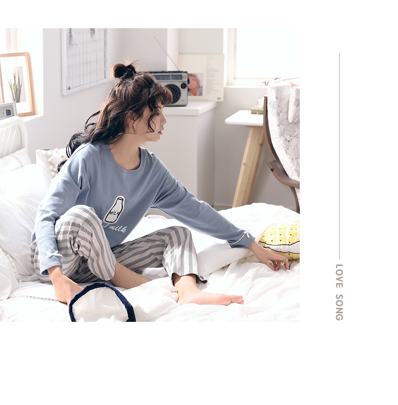 Pyjama mixte en Coton à manches longues - Ref 3006047 Image 15