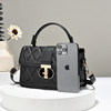 High-End Diamond-Patterned Small Square Bag 2024 New Fashion Niche Design Women's Handbag Box Shoulder Crossbody Bag
