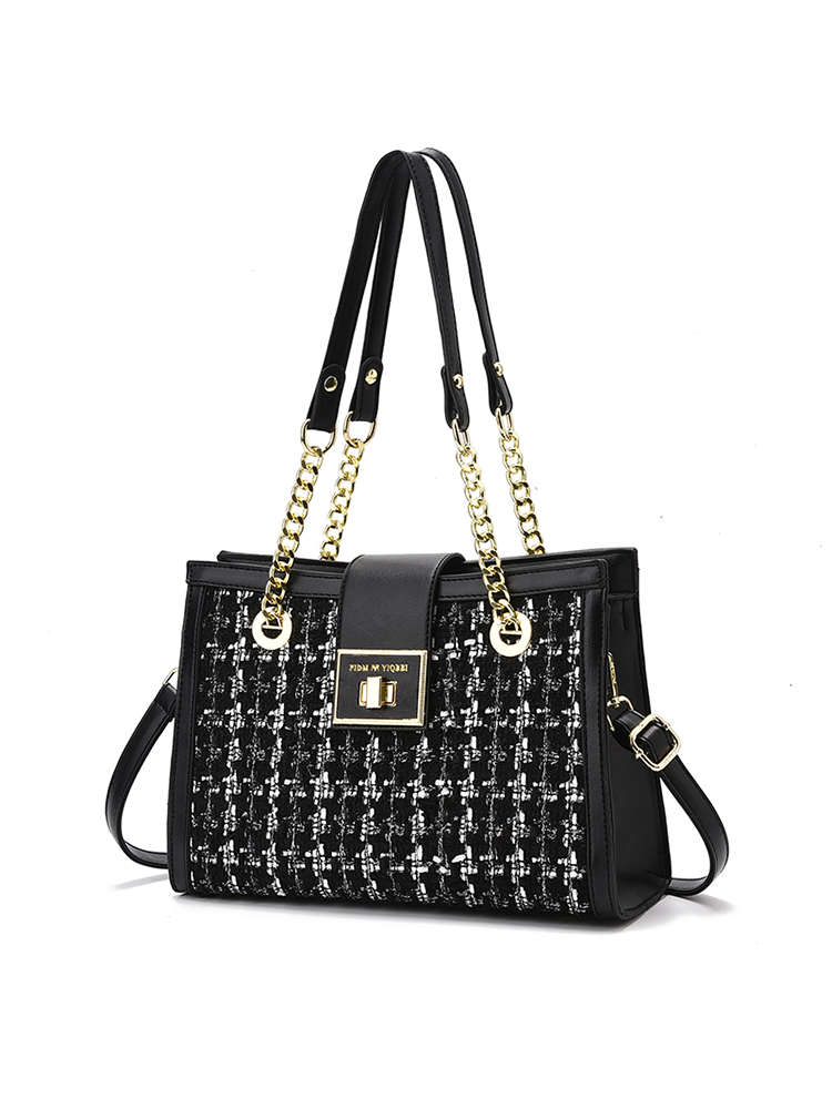 Autumn and Winter Commuter Tote Bag for Women 2025 New Fashion Hand-Held Chain Bag Large Capacity High-End Single Shoulder Crossbody Bag