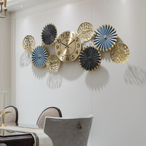 American home luxury living room decoration clock trend wall clock art wall clock watch personality mute creative restaurant clock