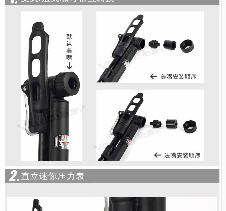 Pompe à vélo BETO - Ref 2390270 Image 24