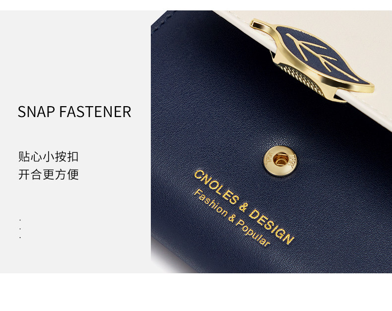 бумажник cnoles蔻一牛皮钱包女2025新款手拿包高级感卡包零钱包生日礼物