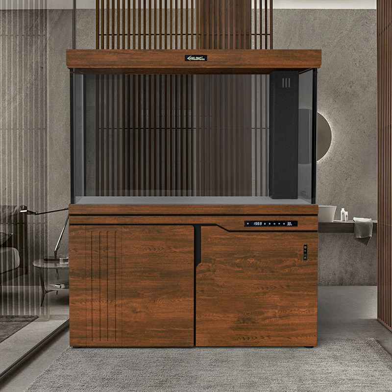 Xilong Living Room Fish Tank, Ultra-Clear Tank, Large and Medium-Sized, No Need to Change Water, Screen Partition, Bottom Filter Aquarium, Bottom Filter Dragon Fish Tank