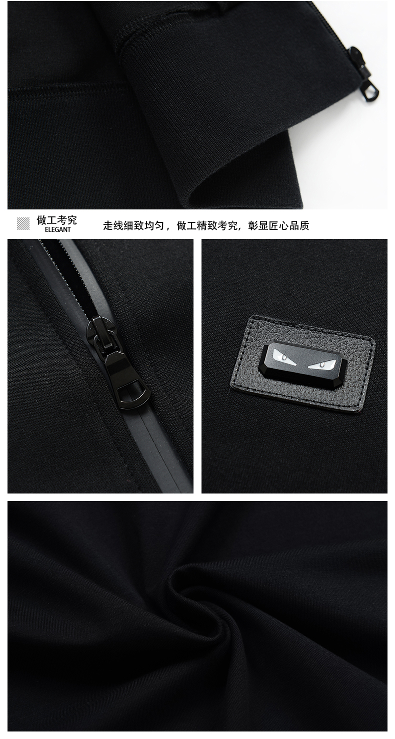 Sweatshirt homme QIANSGANG    en Coton - Ref 3128390 Image 26