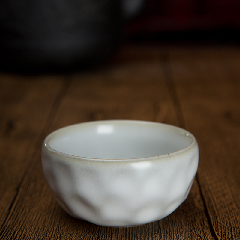 Beautiful home manual grape cup your up crack glaze ceramic cups can keep open box tea set