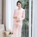 Tháng quần áo cho con bú áo sơ mi nhà hai mảnh phù hợp với mùa xuân hè - Giải trí mặc / Mum mặc bộ đồ bầu mặc nhà mùa hè Giải trí mặc / Mum mặc