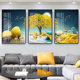 Living room decoration painting sofa background wall painting modern minimalist wall hanging painting Nordic mural bedroom wall decoration