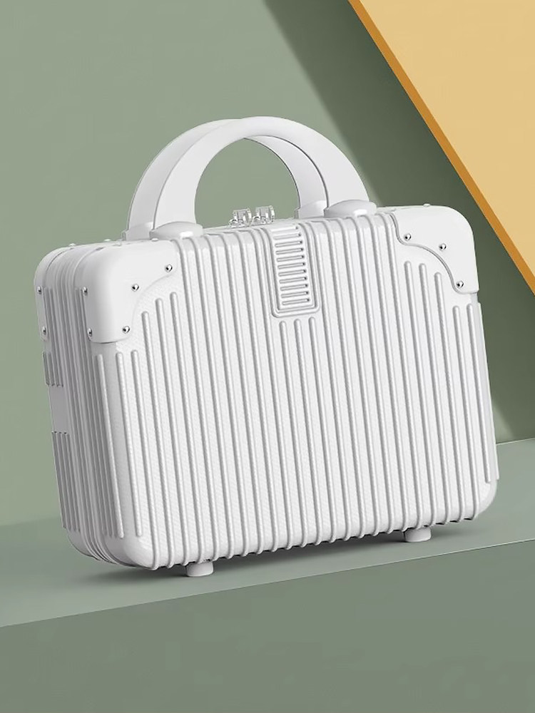 Red Wedding Suitcase, Women's Makeup Case, Wedding Gift, Hangable Travel Suitcase, Small Dowry Box