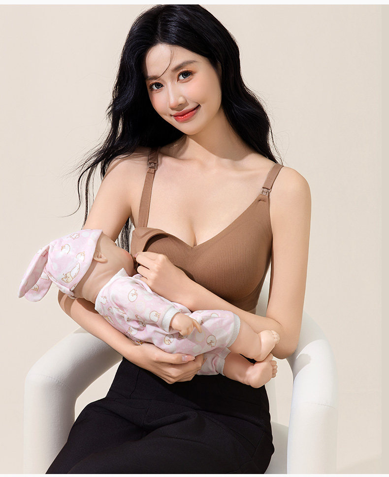 【清仓】十月皇后哺乳内衣孕期产后喂奶专用聚拢防下垂孕妇文胸 — 17