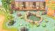 Sanrio Scenic Pond Animal Crossing Island Planning and Construction Animal Crossing Sanrio Furniture NS Animal Crossing