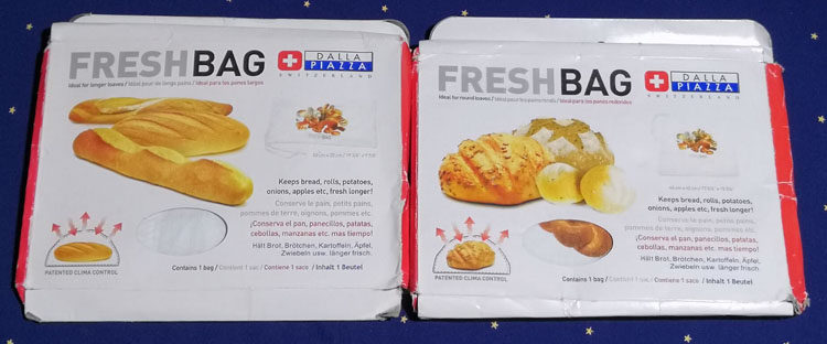Cotton clear plastic 2 bread bags 1 garlic onion bag for environmental protection life special bag