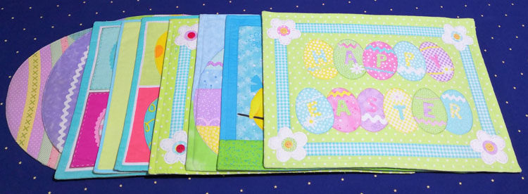 10 Lonely Pint 2 with composite section elements Rabbit Colored Egg Carrots Table Cloth Dining Mat 14Z3-Taobao