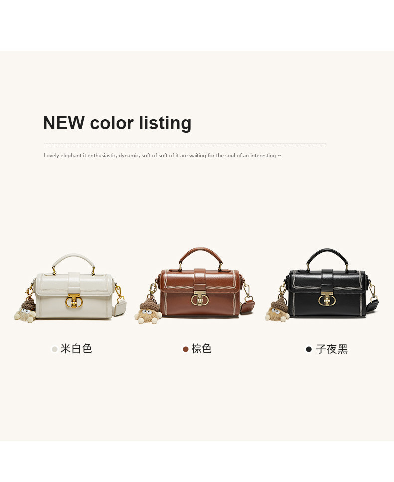  Летняя сумка через плечо, небольшая сумка, изысканный стиль, подарок на день рождения, из натуральной кожи Nalan du 